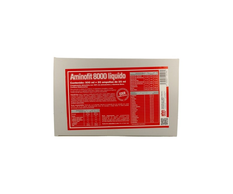 Aminofit 8000 20 ampollas Eder