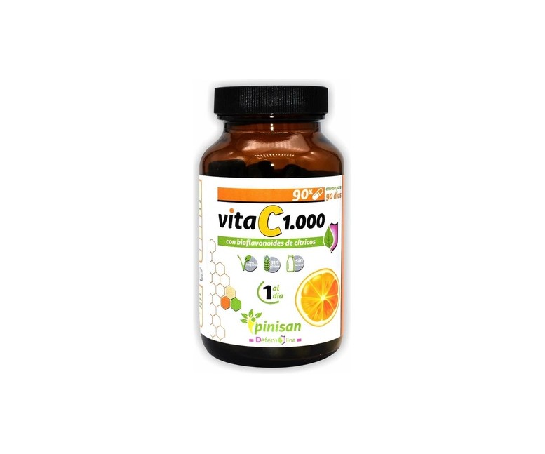 Vitamina C 1000mg 90 cápsulas de 1000mg Pinisan