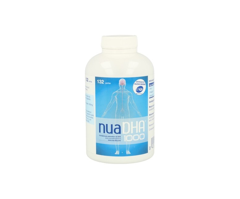 Nua DHA 1000 Omega 3 132 perlas (1000mg) Nua