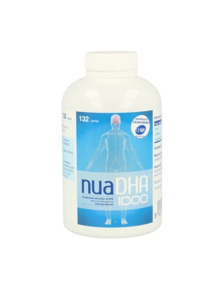 Nua DHA 1000 Omega 3 132 perlas (1000mg) Nua