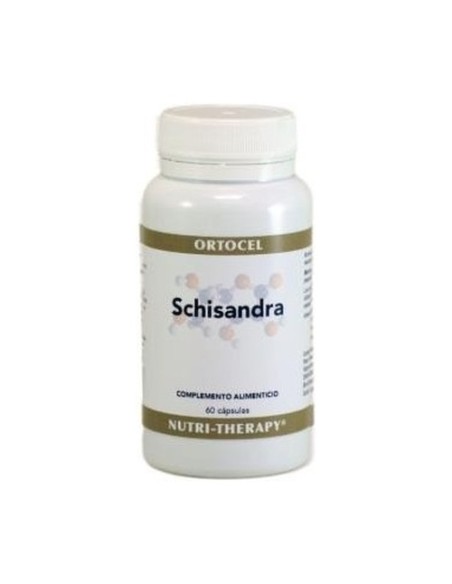 Schisandra 300 mg 60 cápsulas de 300mg Ortocel Nutri Therapy