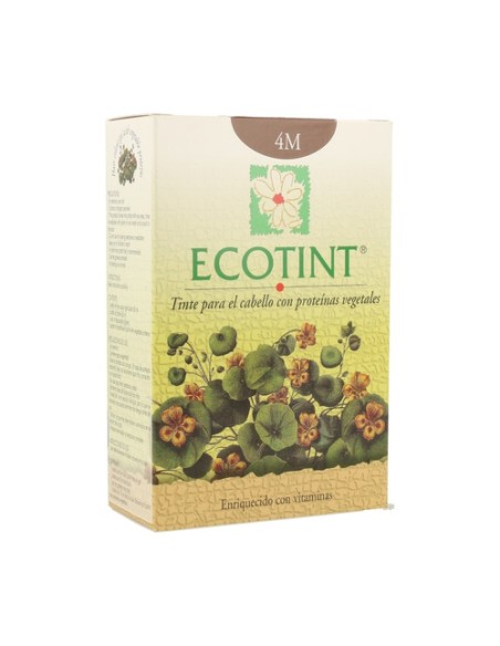 Castaño Caoba Tinte para Cabello (4M) 130 ml Ecotint