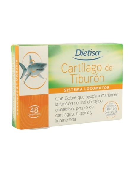 Cartílago de Tiburón 48 comprimidos Dietisa