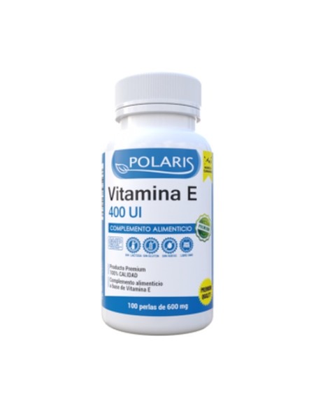 Vitamina E 400UI 100 perlas Polaris Formula