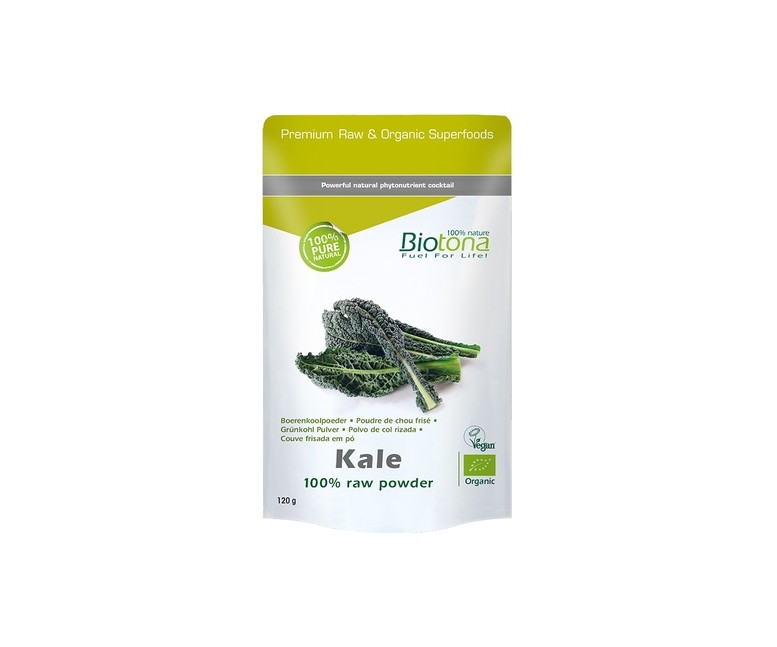 Kale Raw Col Rizada Bio 120 g Biotona