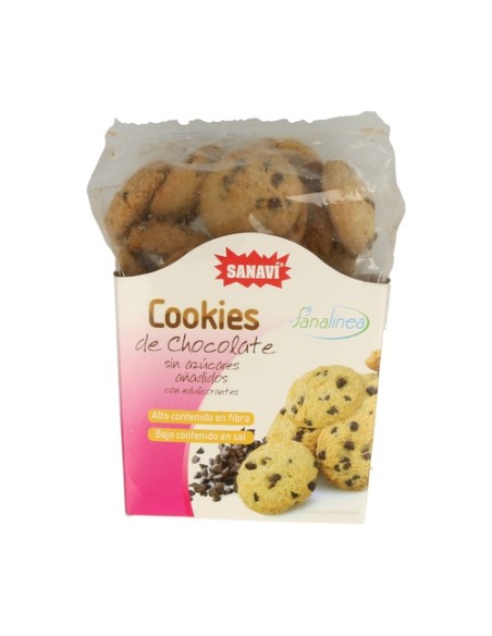 Galletas de Chocolate Sin Azúcar Añadido - Sanalínea 250 g Sanavi