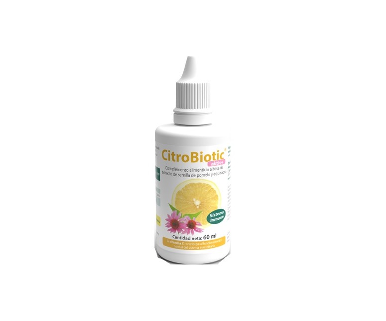Citrobiotic aktiv+ Bio sistema inmune 60 ml Sanitas