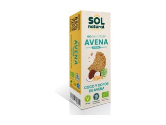 Galletas de avena con coco y agave Bio