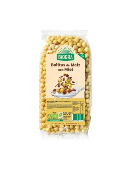 Bolitas de Maíz con Miel 250 g Biográ