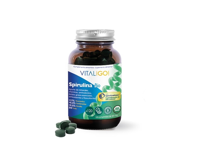 Espirulina Bio 120 comprimidos de 500mg Herbora