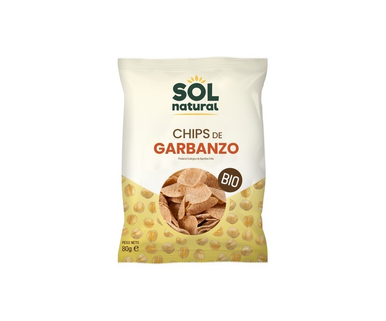 Chips de garbanzo Bio 80 g Sol Natural
