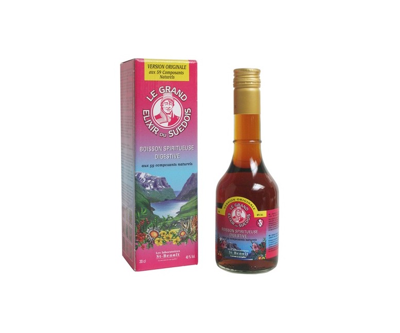 Elixir sueco 40 ° 200 ml Saint Benoît