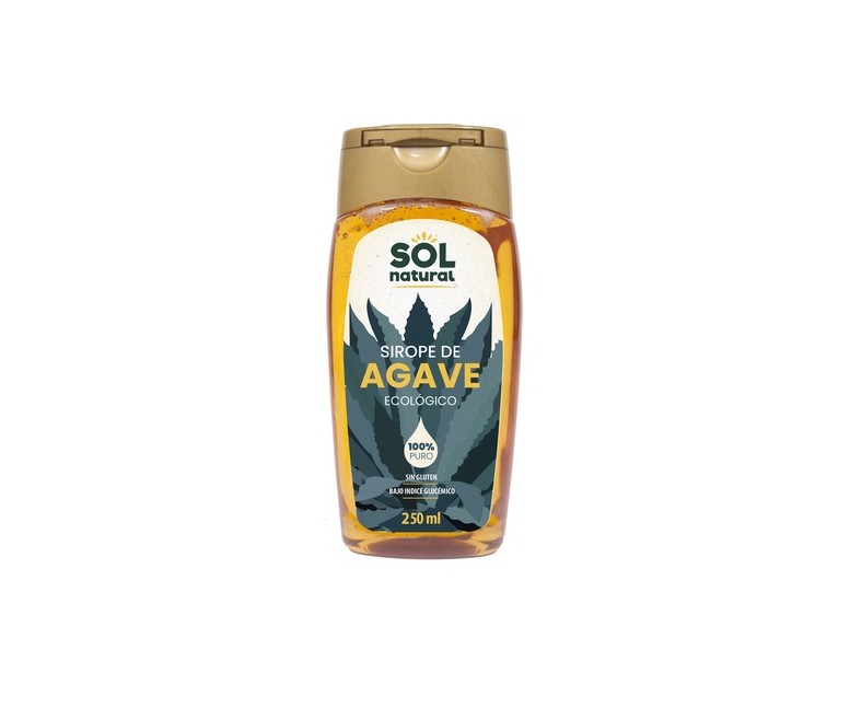 Sirope de agave pequeño Bio 250 ml Sol Natural