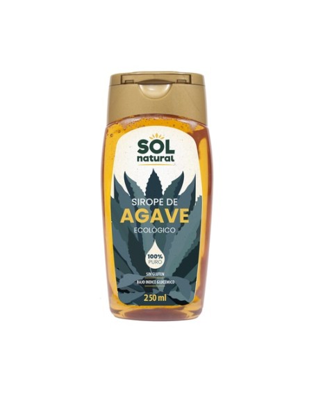 Sirope de agave pequeño Bio 250 ml Sol Natural