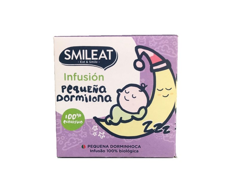 Infusión ecológica pequeño dormilón 15 bolsitas infusoras Smileat