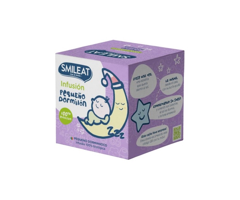Infusión ecológica pequeño dormilón 15 bolsitas infusoras Smileat