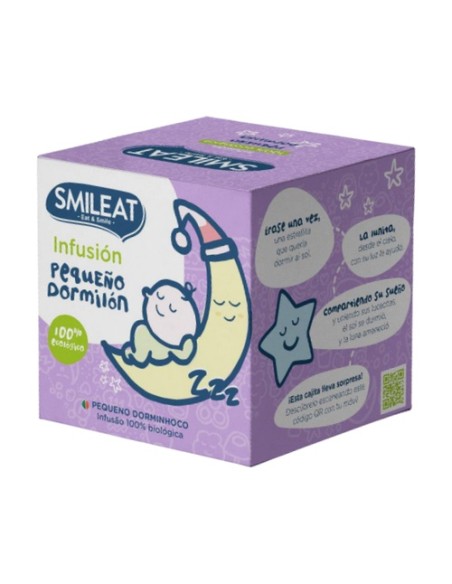 Infusión ecológica pequeño dormilón 15 bolsitas infusoras Smileat