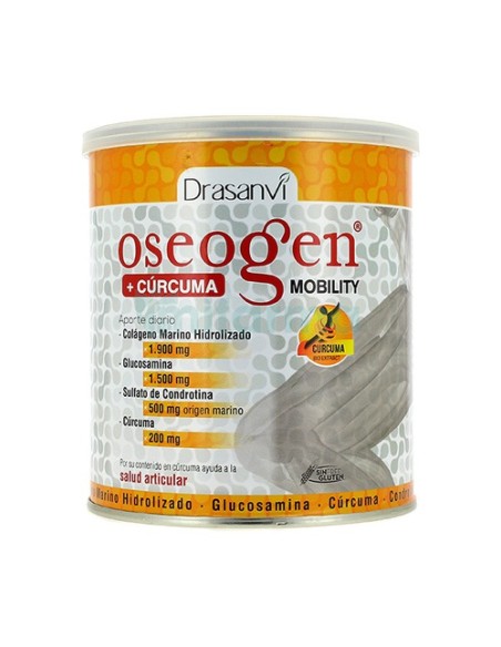 Oseogen Mobility + Cúrcuma 300 g Drasanvi