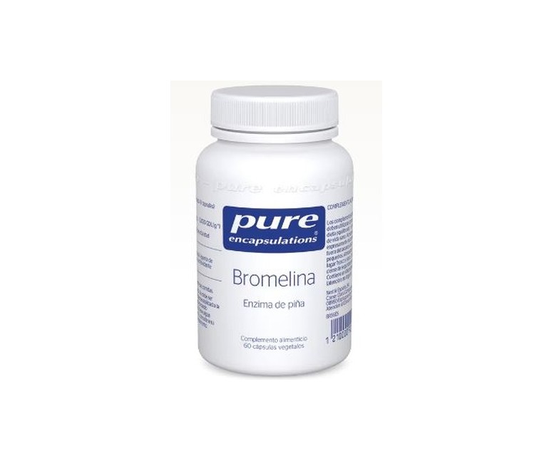 Bromelina 60 cápsulas Pure Encapsulations