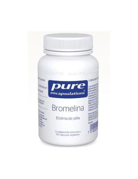 Bromelina 60 cápsulas Pure Encapsulations
