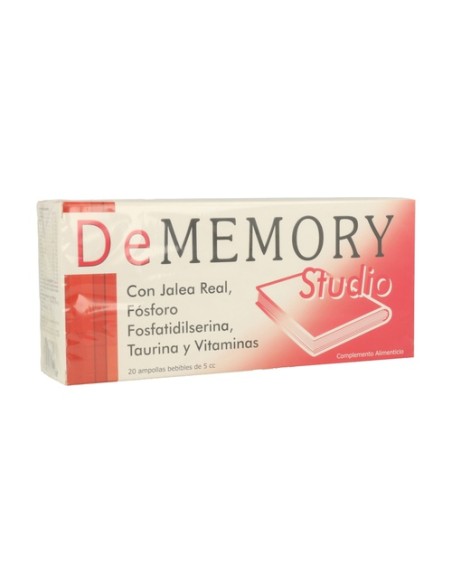 Dememory Studio 20 ampollas Pharma Otc