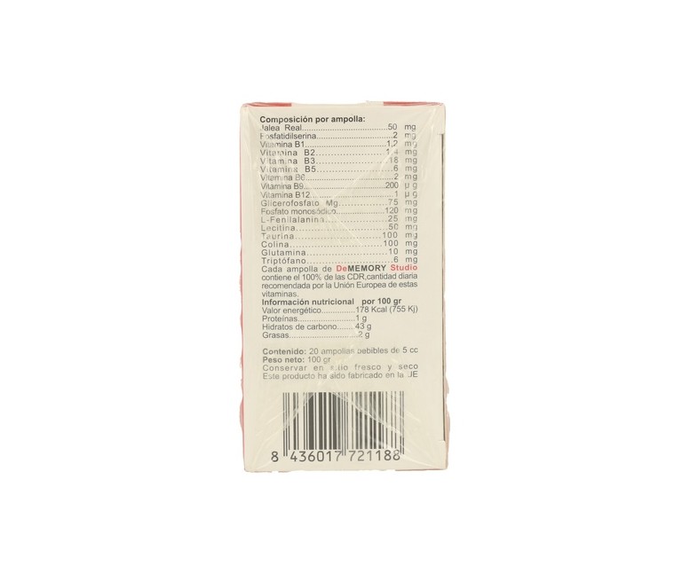 Dememory Studio 20 ampollas Pharma Otc