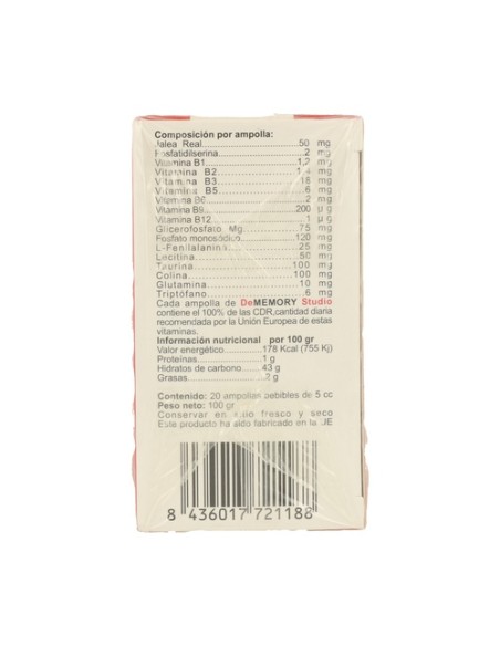 Dememory Studio 20 ampollas Pharma Otc