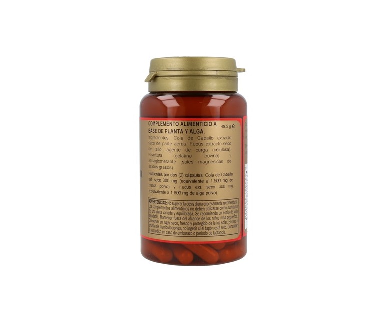 Cola de Caballo y Fucus 90 cápsulas de 300mg Obire