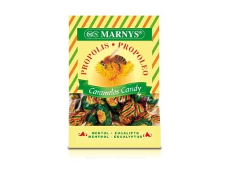 Caramelos Propoleo-Miel-Mentol y Eucalipto