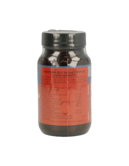 Vitamina B12 Complex 50 cápsulas de 500g (500g) Terranova
