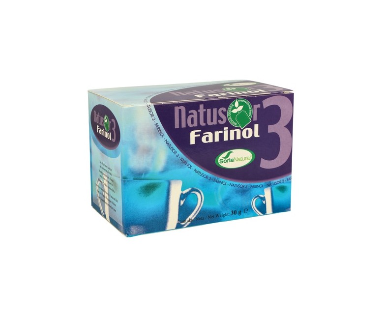 Natusor Infusiones 3 Farinol 20 bolsitas infusoras Soria Natural