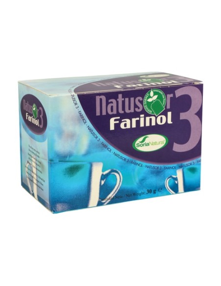 Natusor Infusiones 3 Farinol 20 bolsitas infusoras Soria Natural