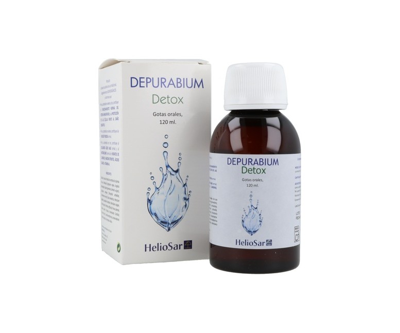 Depurabium gotas drenaje y détox 120 ml Heliosar