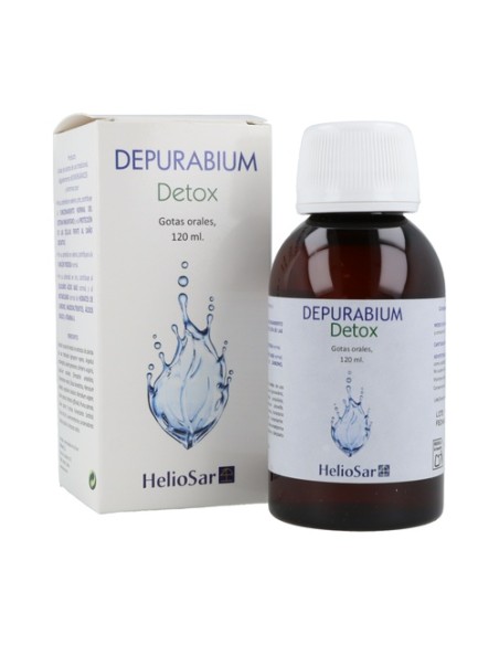 Depurabium gotas drenaje y détox 120 ml Heliosar