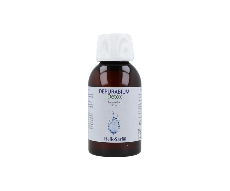 Depurabium gotas drenaje y détox 120 ml Heliosar