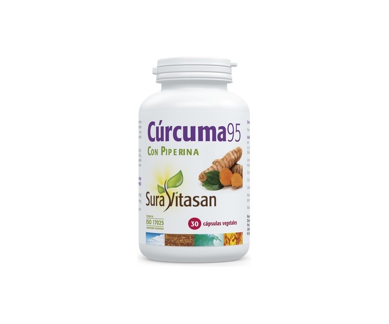 Cúrcuma 95 30 cápsulas Sura Vitasan