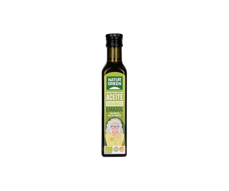 Aceite de girasol 250 ml de aceite NaturGreen