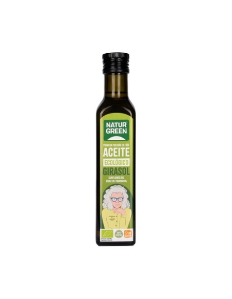 Aceite de girasol 250 ml de aceite NaturGreen