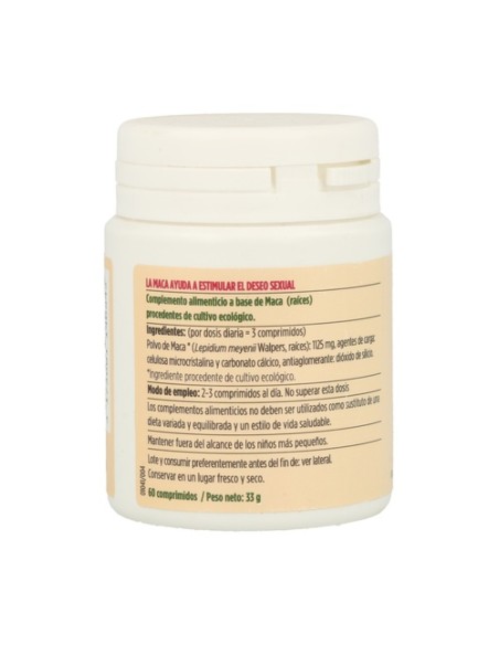Edensan Maca Bio 60 comprimidos Dietisa