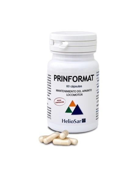 Prinformat sistema locomotor 60 cápsulas de 500mg Heliosar