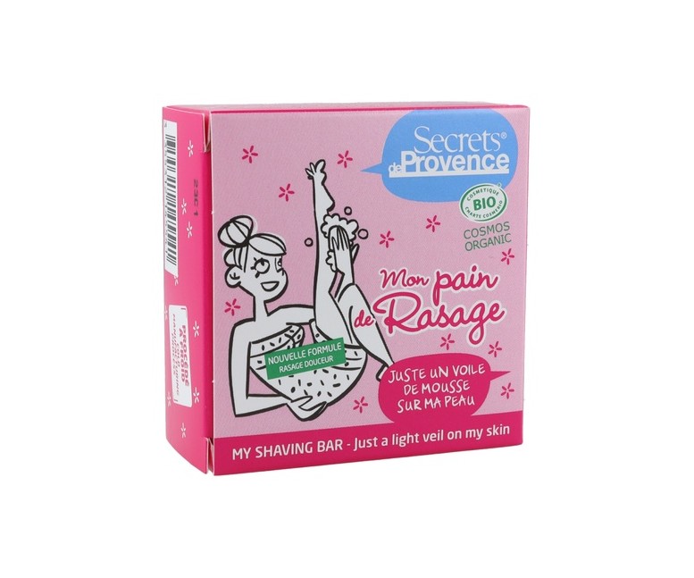 Pastilla de jabón para depilación femenina 90 g Secrets de Provence