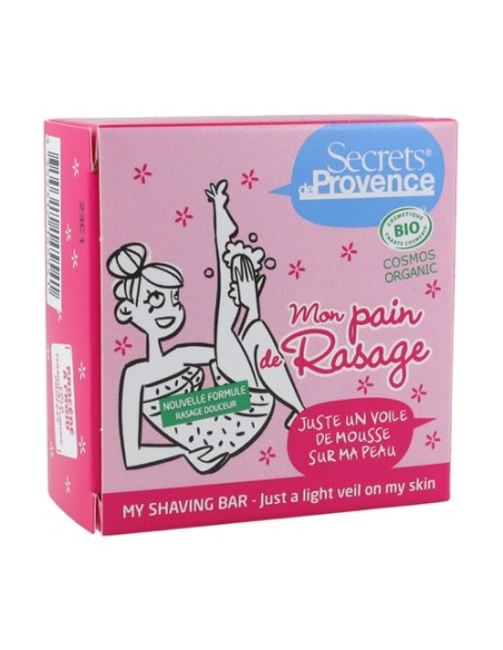 Pastilla de jabón para depilación femenina 90 g Secrets de Provence