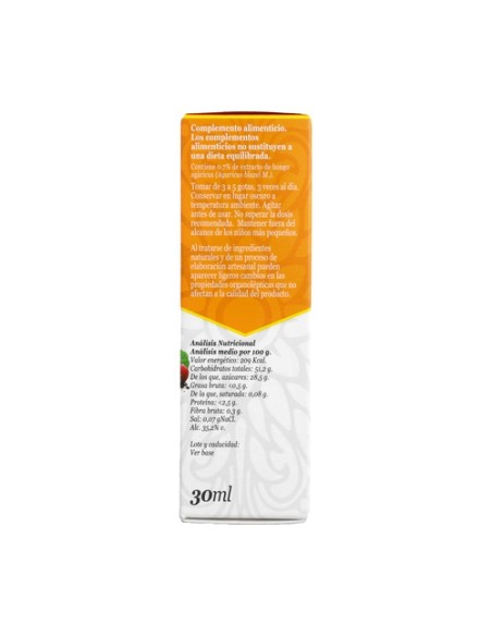 Elixir agaricus 30 ml de elixir floral Hiranyagarba