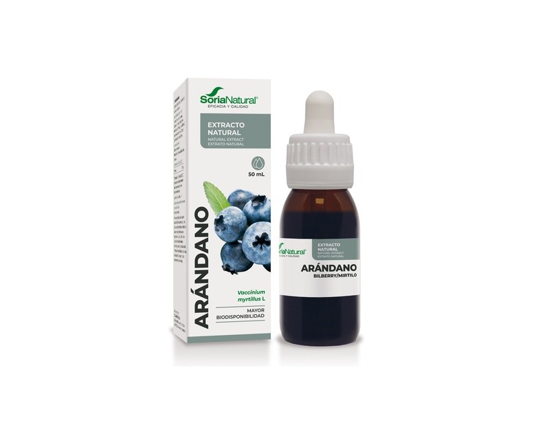 Extracto de Árandano (Fórmula XXI) 50 ml Soria Natural