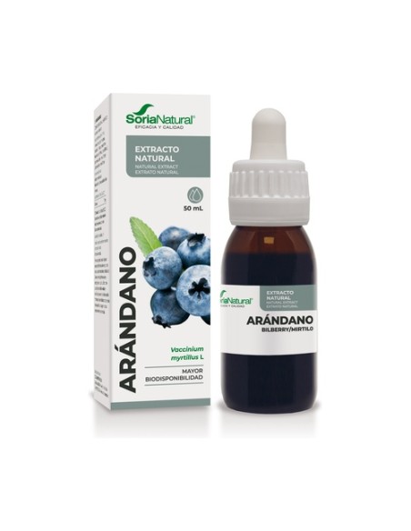 Extracto de Árandano (Fórmula XXI) 50 ml Soria Natural
