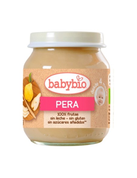Tarrito De Pera 4m+ 130 g (Frutas - Pera) Babybio