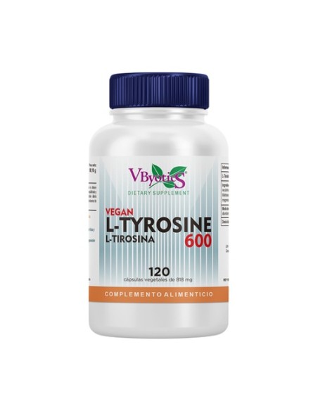 L Tirosina 600 120 cápsulas Vbyotics