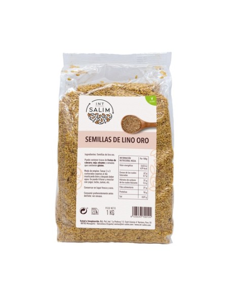 Semillas de lino oro 1 kg Int-Salim