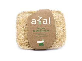 Jabonera de luffa para jabones sólidos