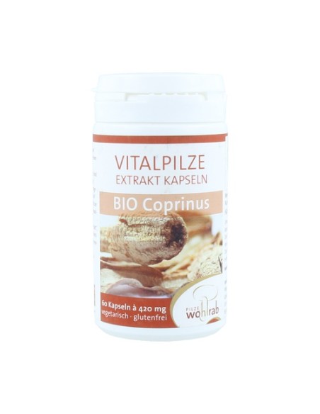 Coprinus Bio 60 cápsulas Pilze Wohlrab